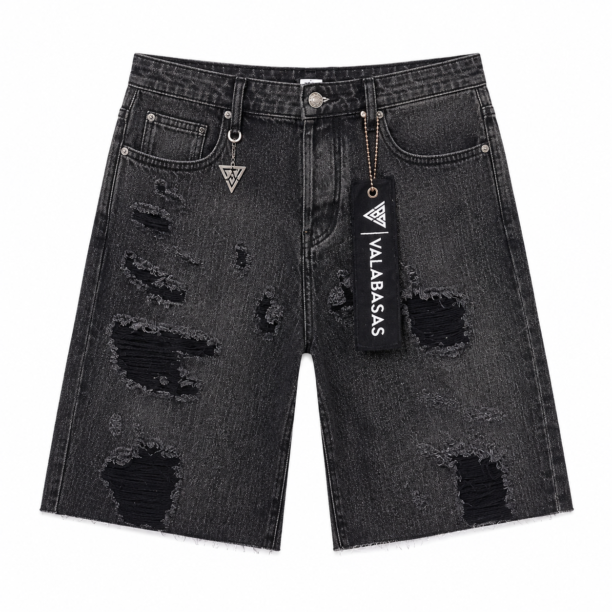 Compass Shorts - Grey Wash