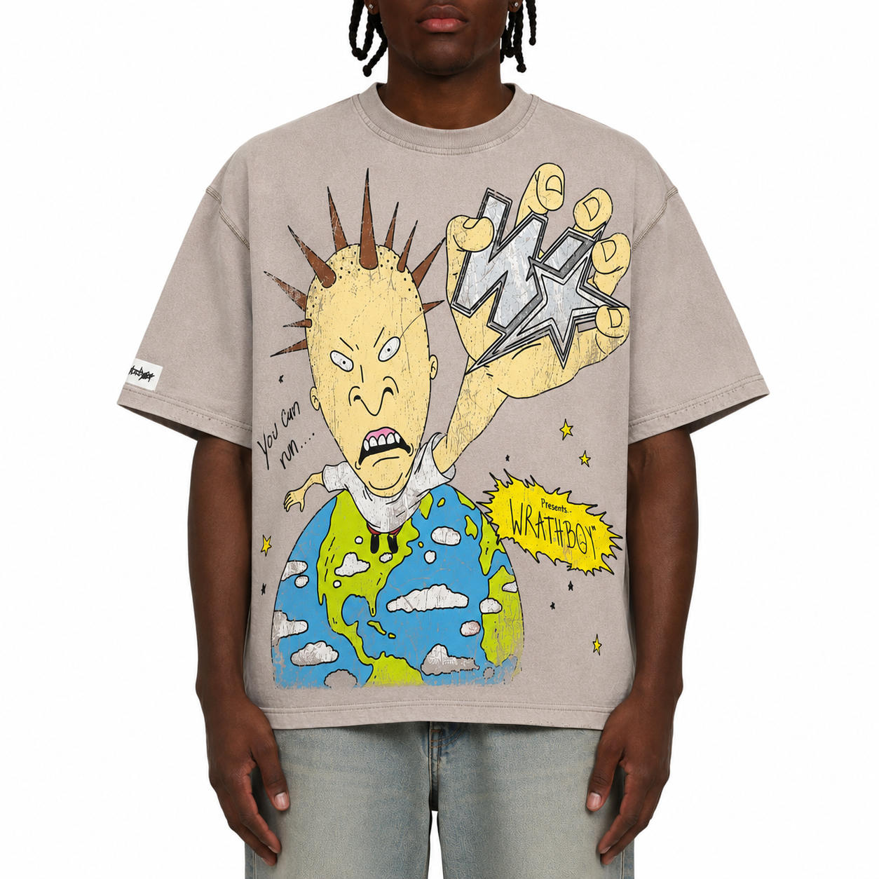 You Can Run T-Shirt - Light Brown