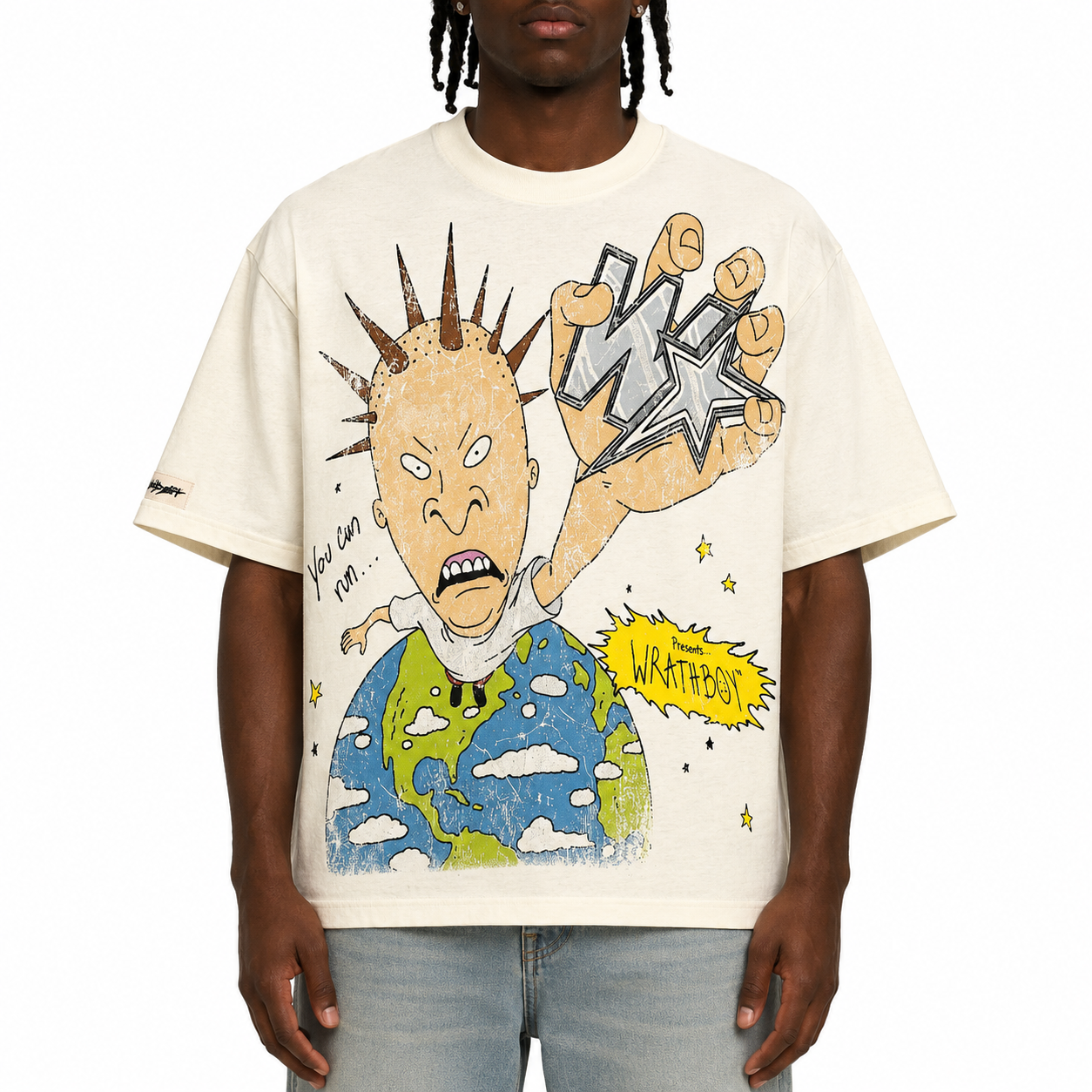 You Can Run T-Shirt - Off White