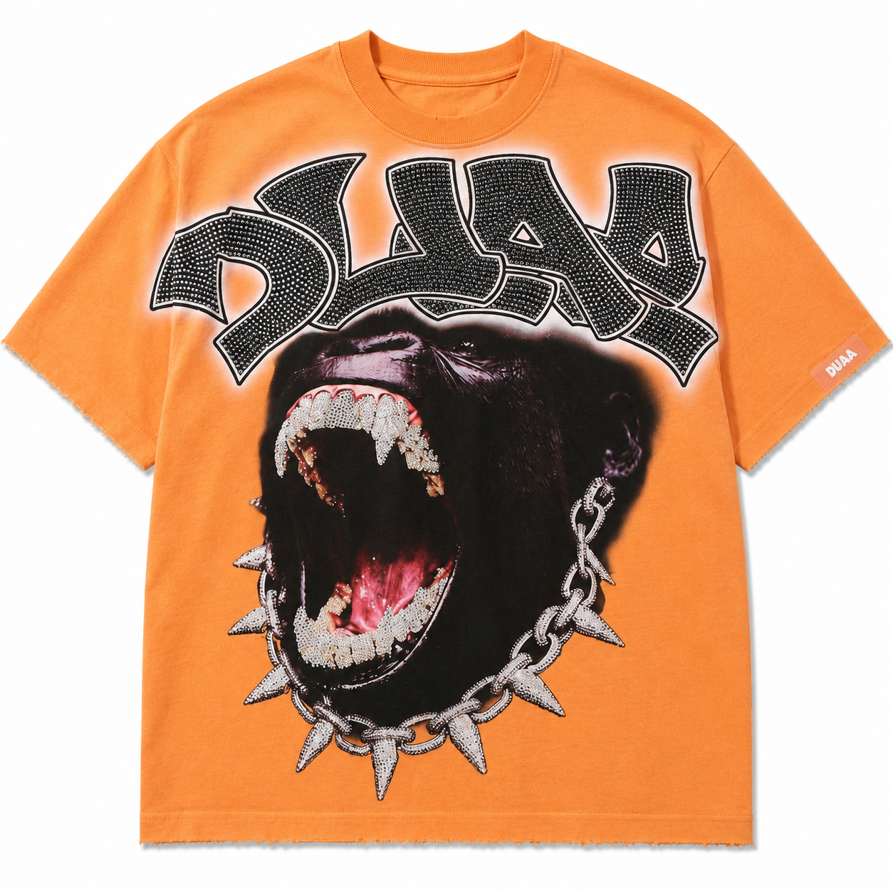 Chain Link T-Shirt - Orange
