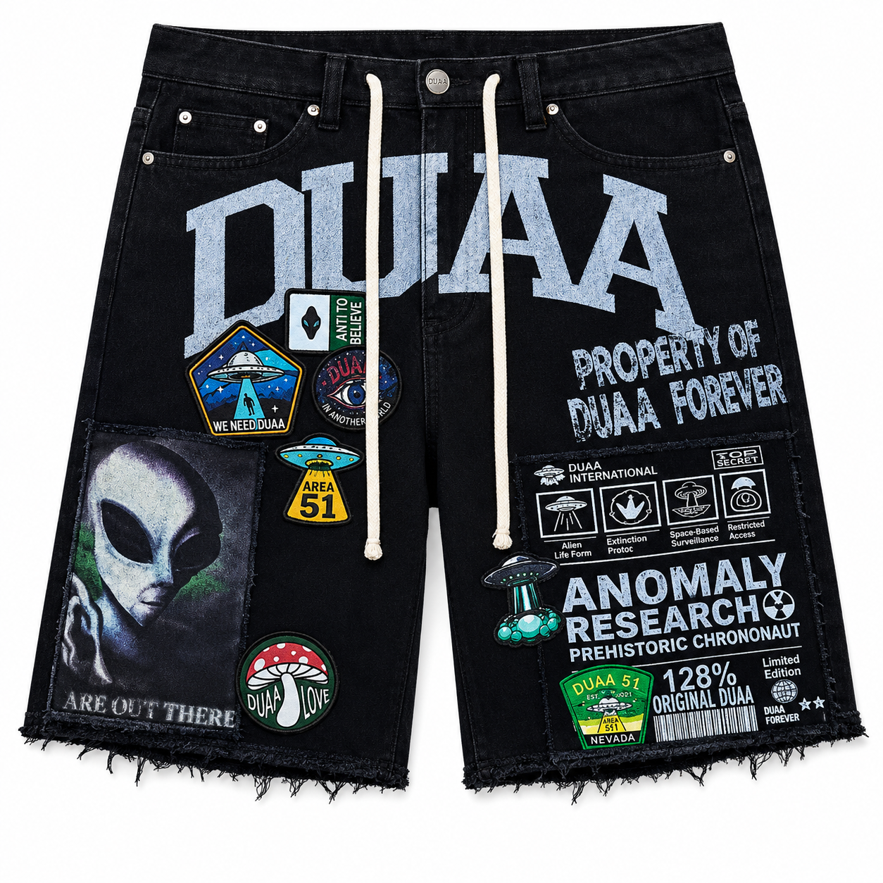 UFO Shorts - Black