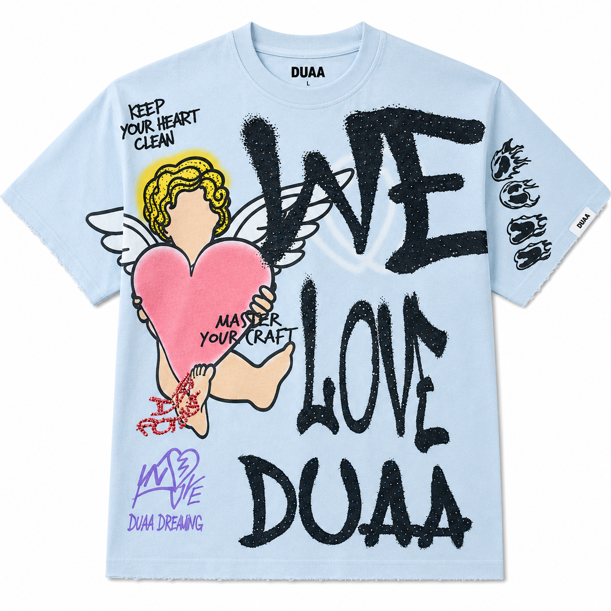 We Love T-Shirt - Blue