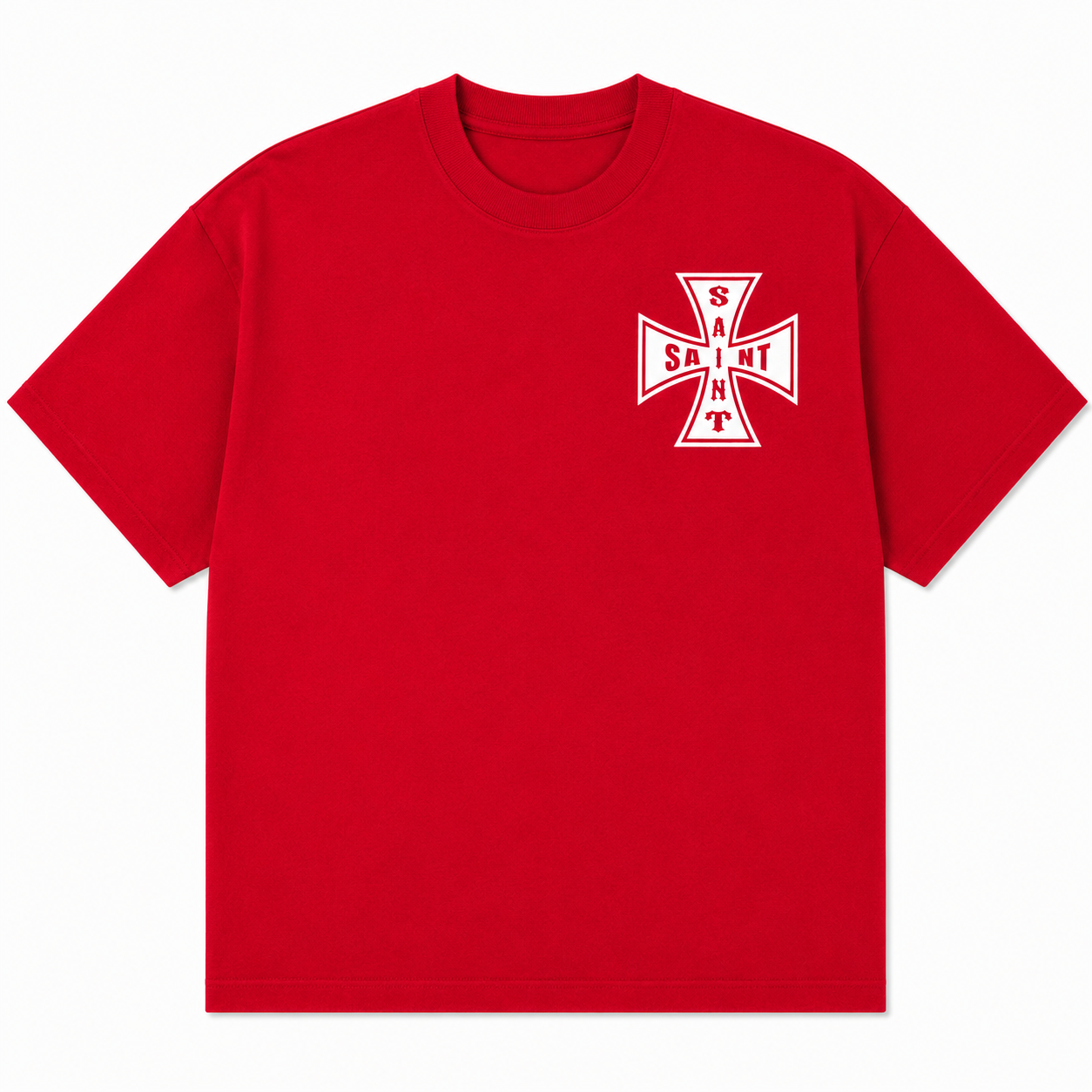 Saint Cross T-Shirt - Red