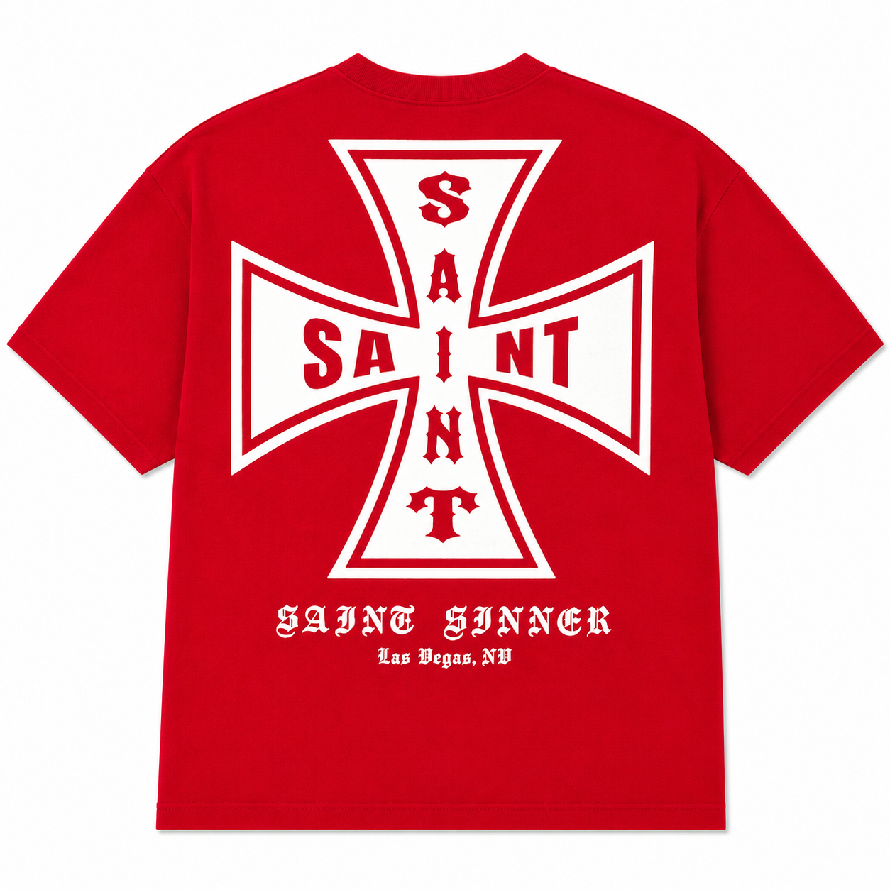 Saint Cross T-Shirt - Red