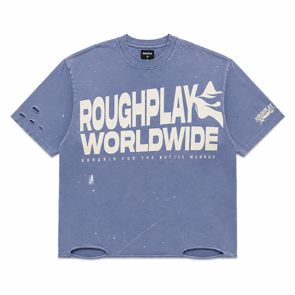 Vintage T-Shirt - Blue & Tan
