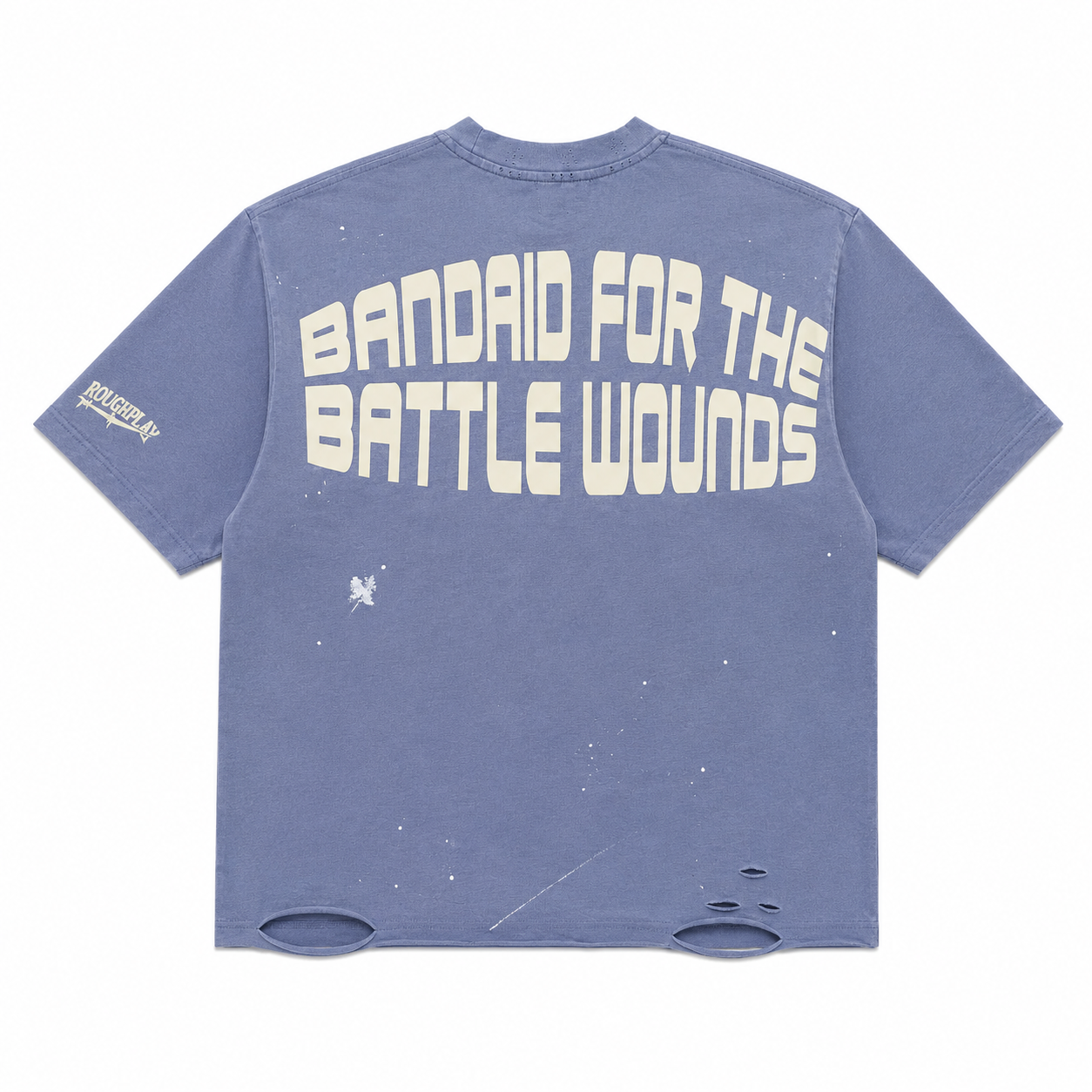 Vintage T-Shirt - Blue & Tan
