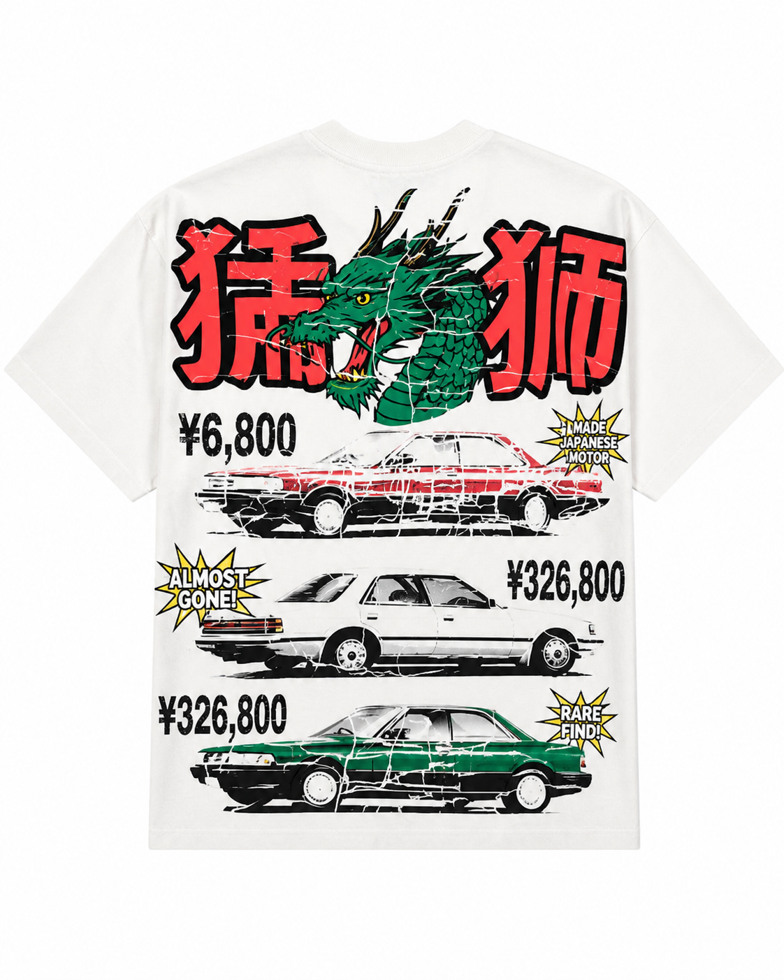 Japanesse Motors T-Shirt - White