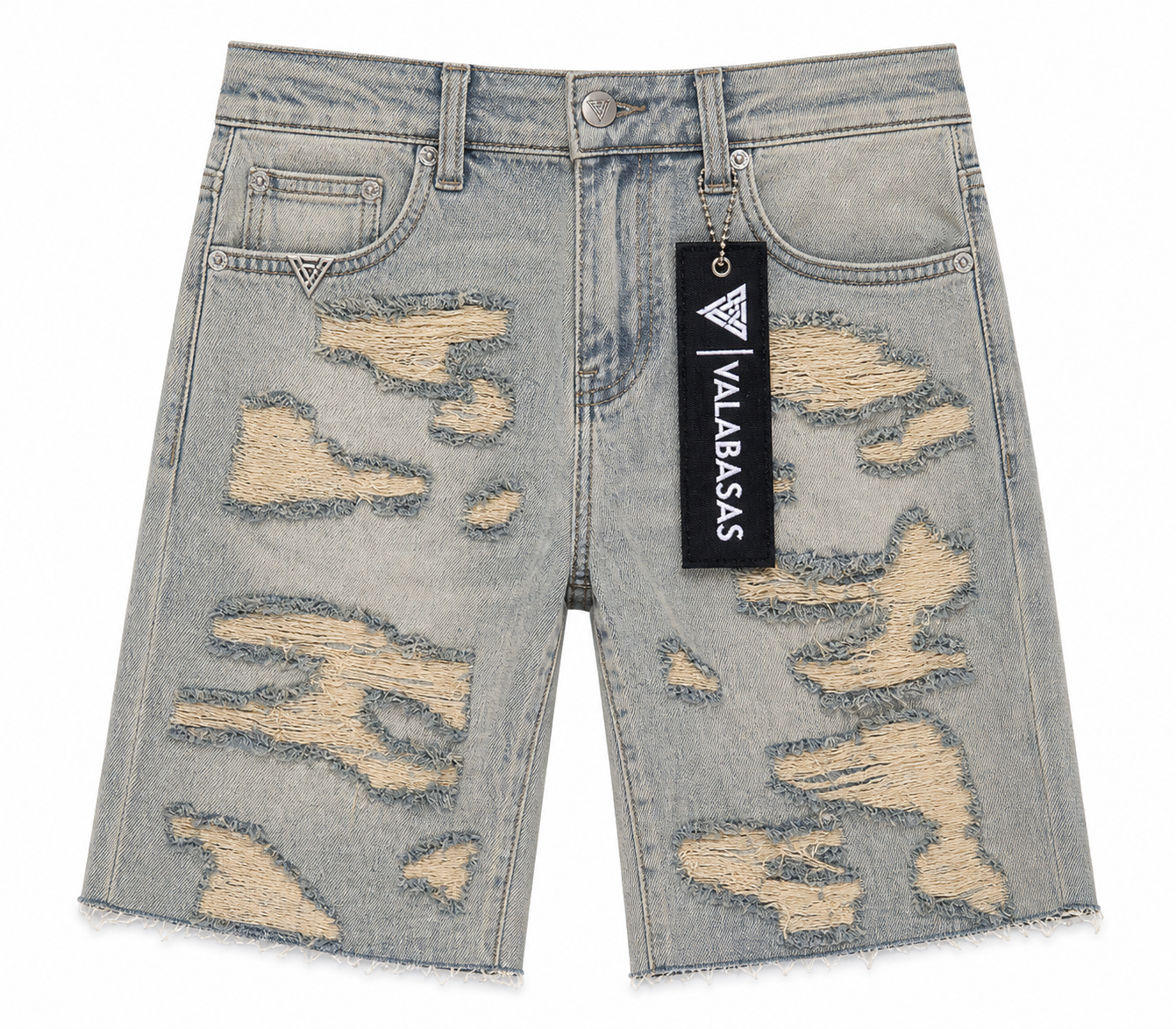 Incise Shorts - Vintage Wash