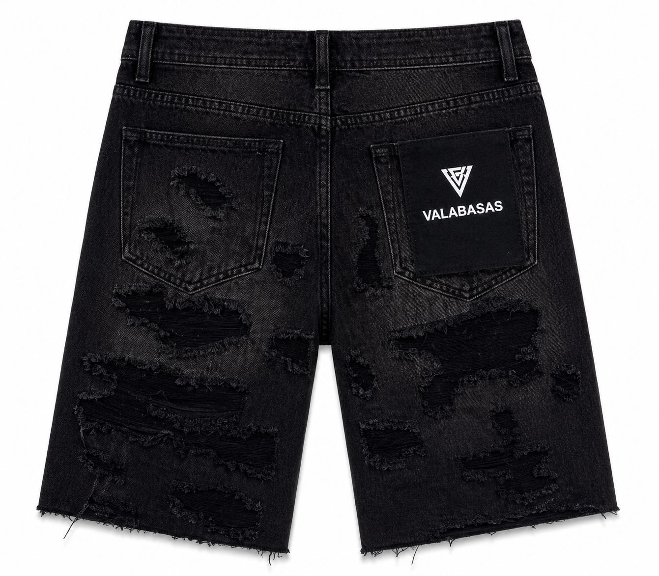 Incise Shorts - Grey Wash