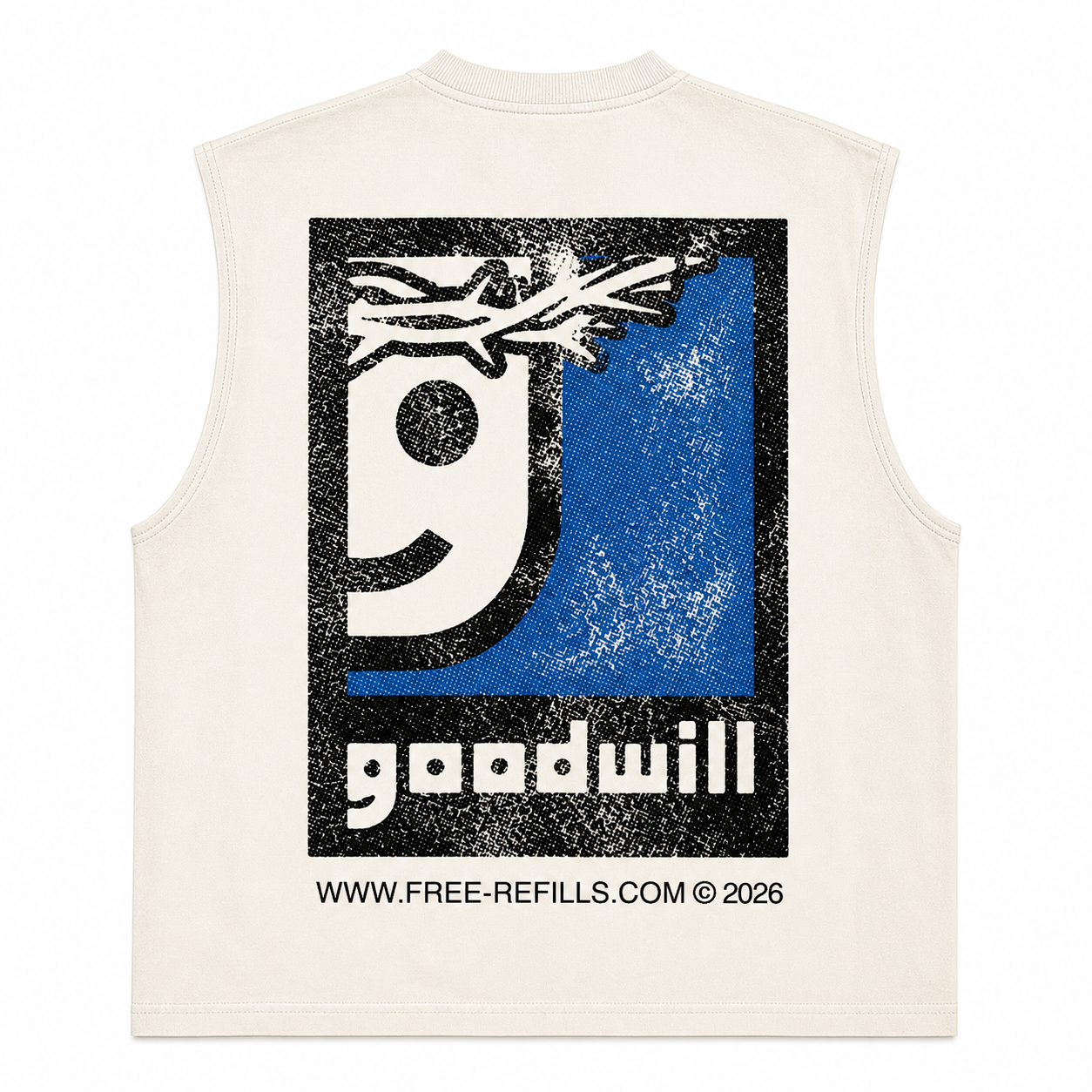Godwill Cut Off Shirt - Off White