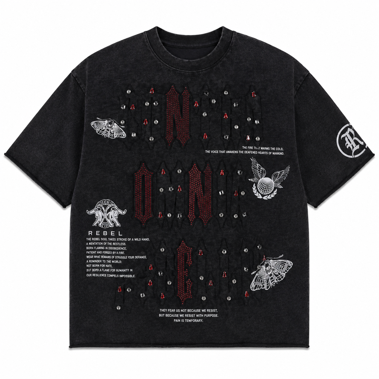 Multiverse T-Shirt - Ash Black