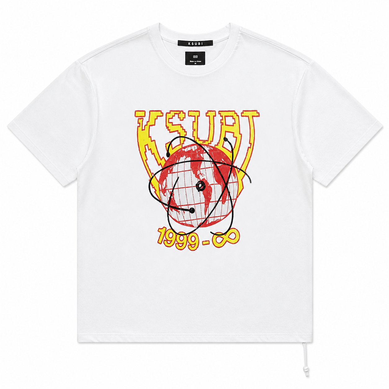 Globe Cycle Kash T-Shirt - White