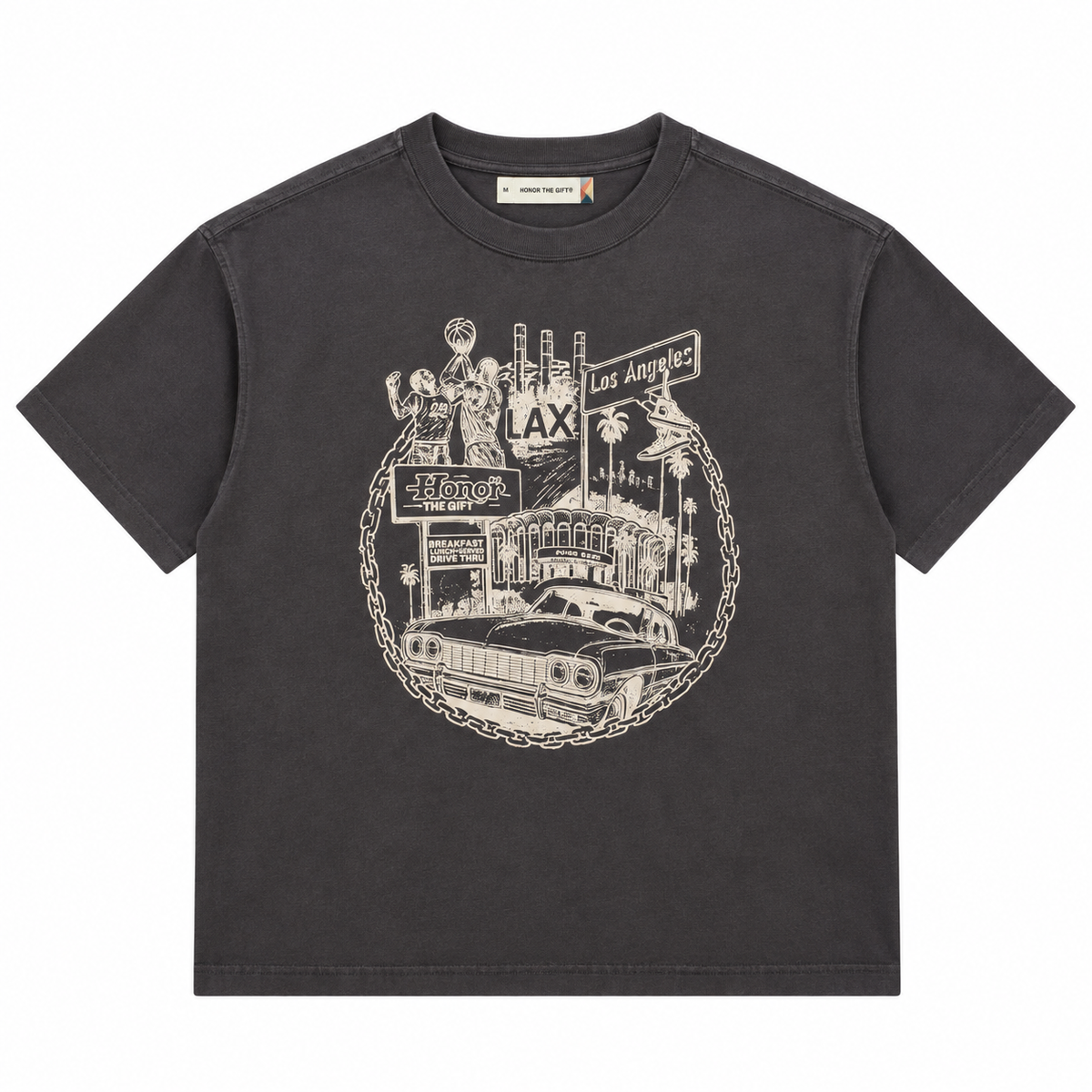 LA Chain City - Vintage Black