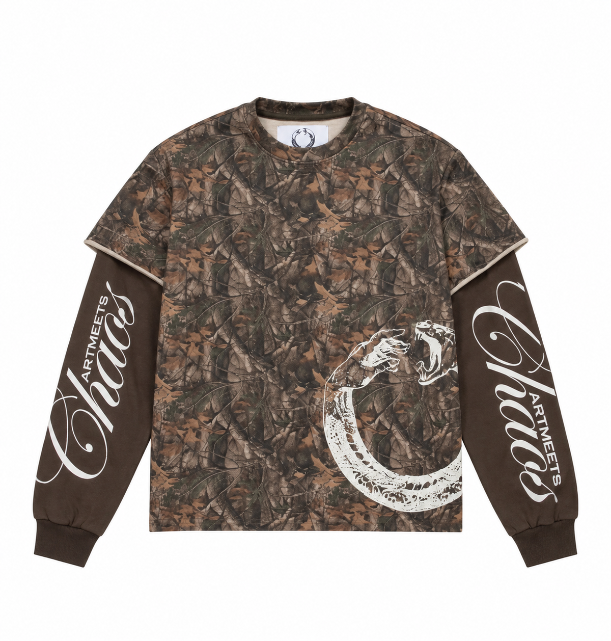 22 Mulit-Layer Sweatshirt - Camo
