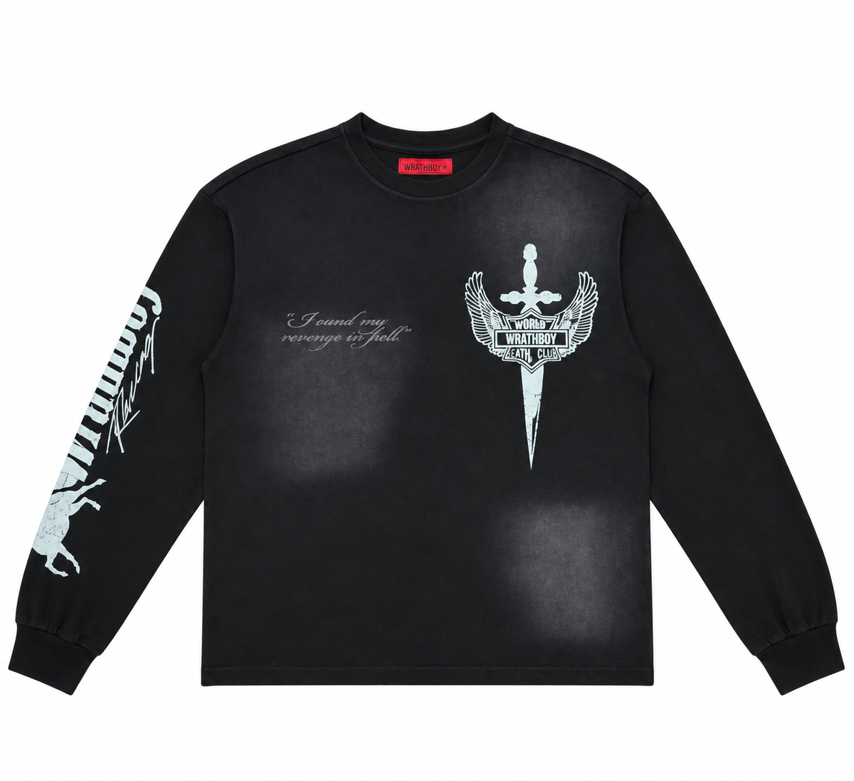 Eagle Long Sleeve Shirt - Black