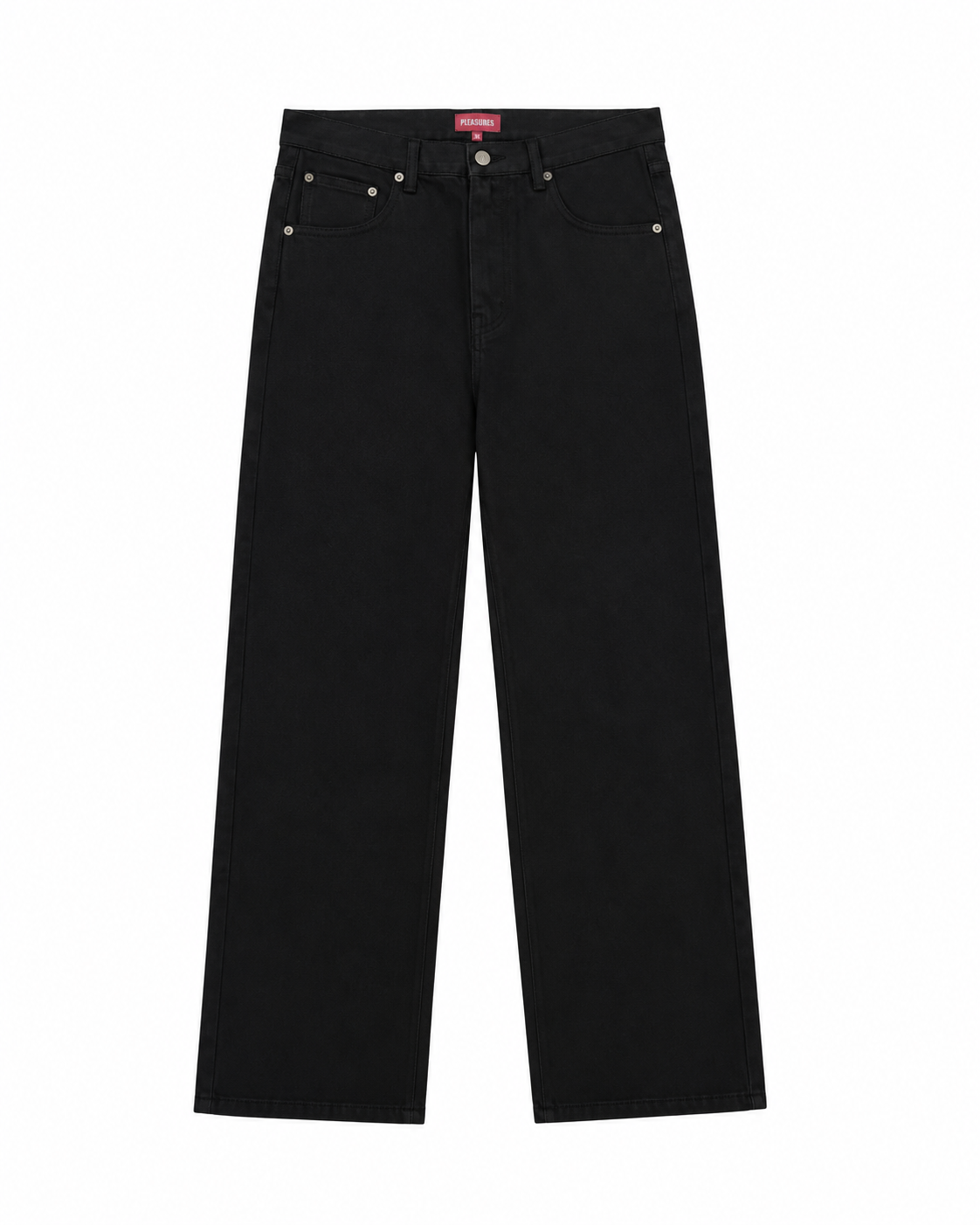 Tear Formula Baggy Jeans - Black