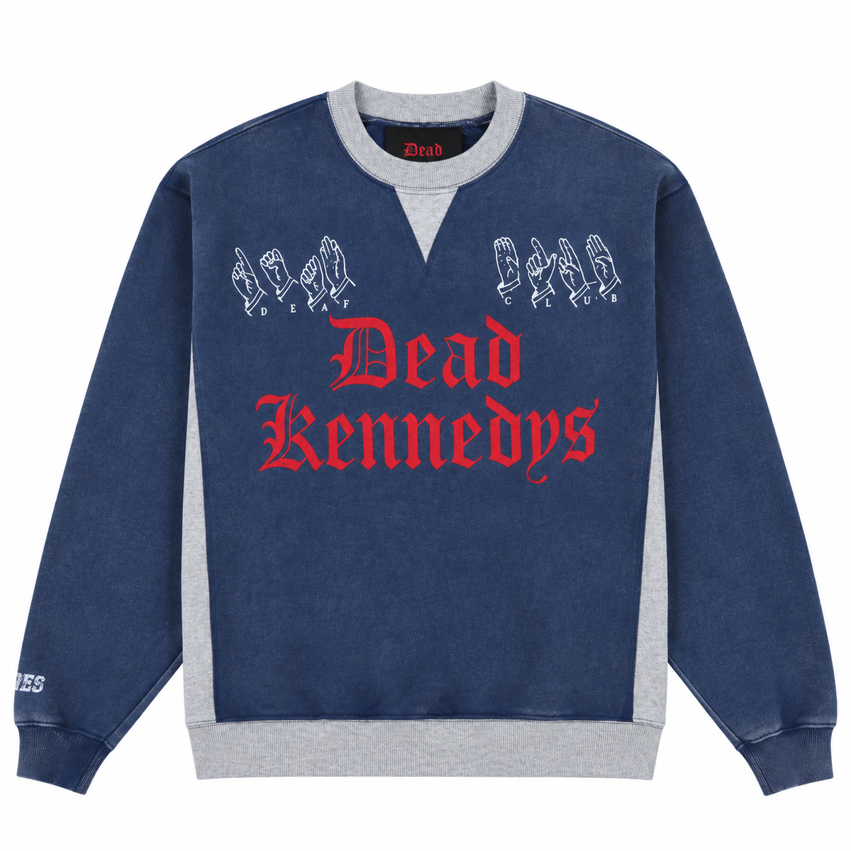 Deaf Club Crewneck - Navy