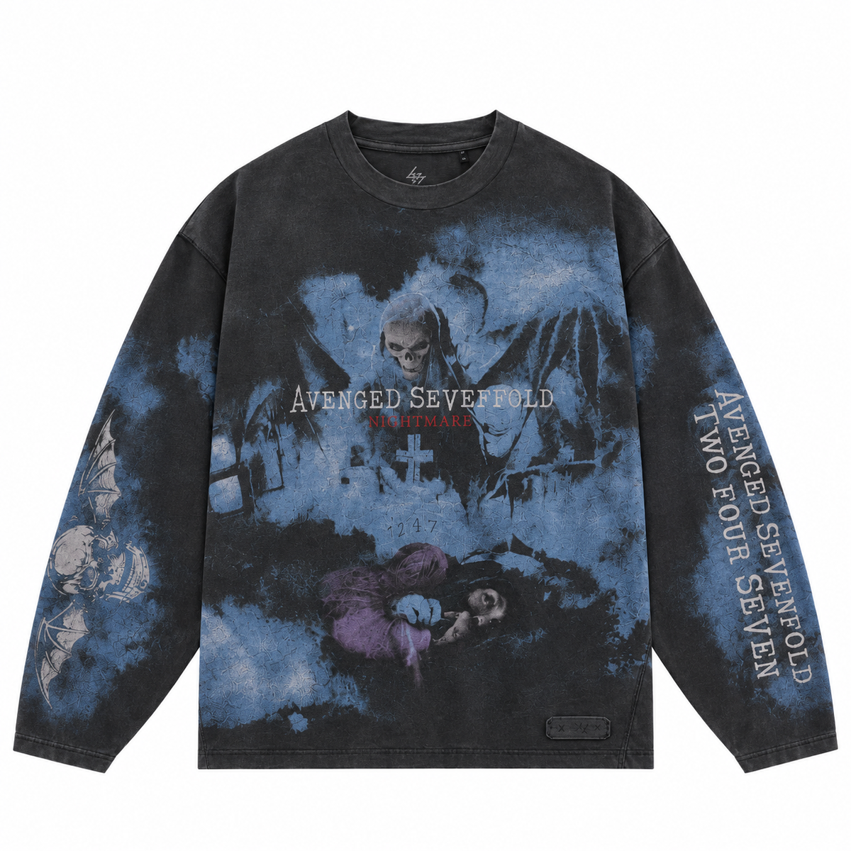 247 Avenged Sevenfold Nightmare Long sleeve - Aged Black