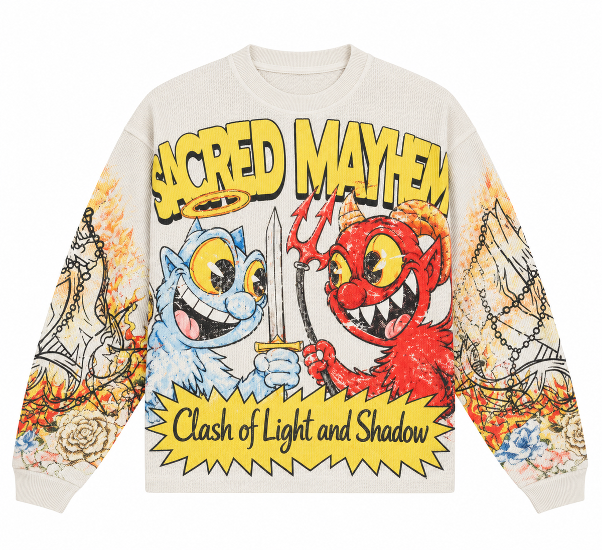 Scared Mayhem Thermal - Eggshell