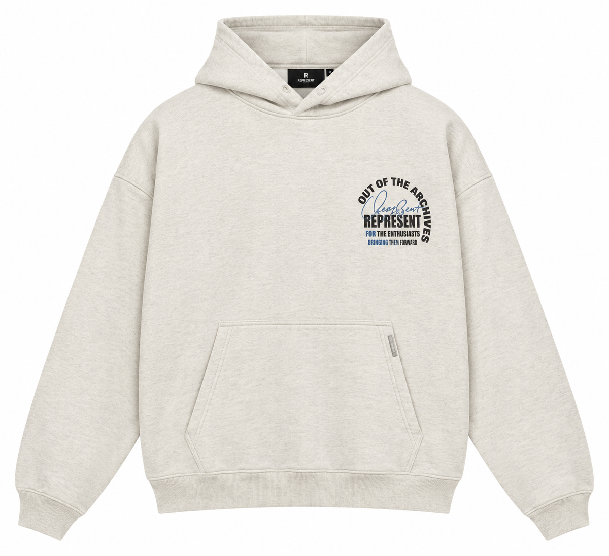 Out Of the Shadow Hoodie - Cream Marl