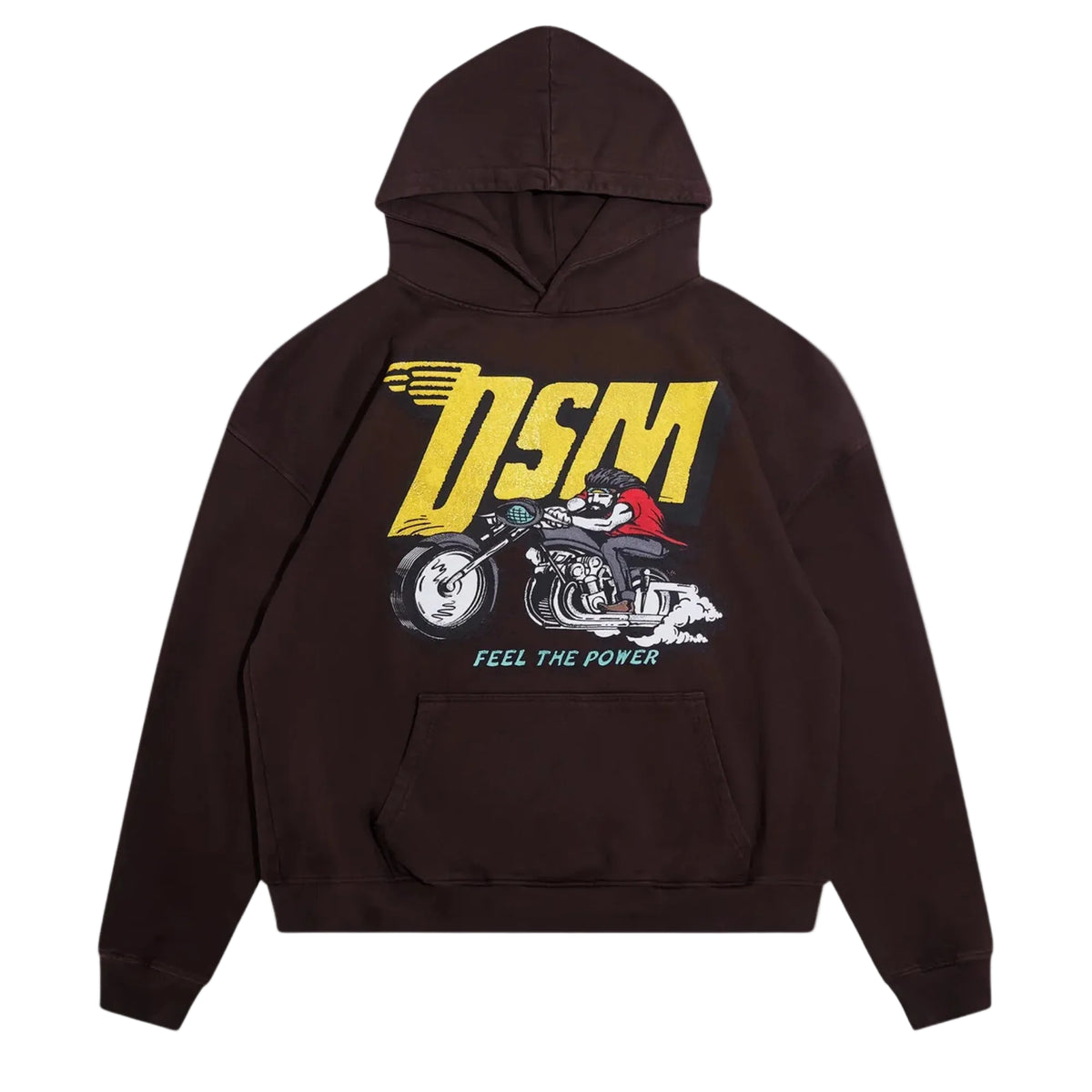 Biker Hoodie - Brown