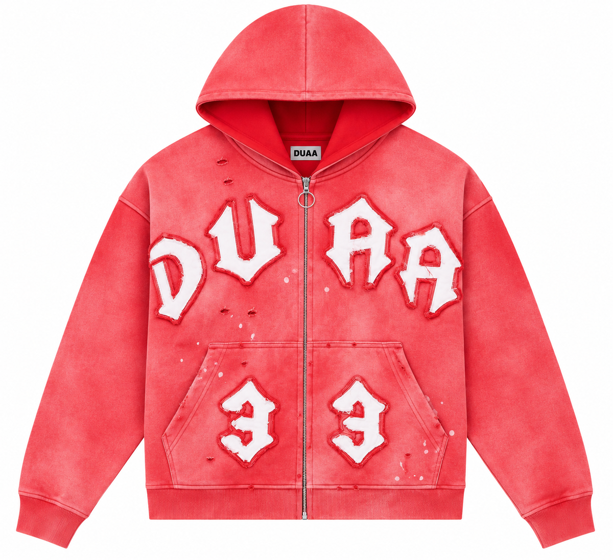 33 Hoodie - Red