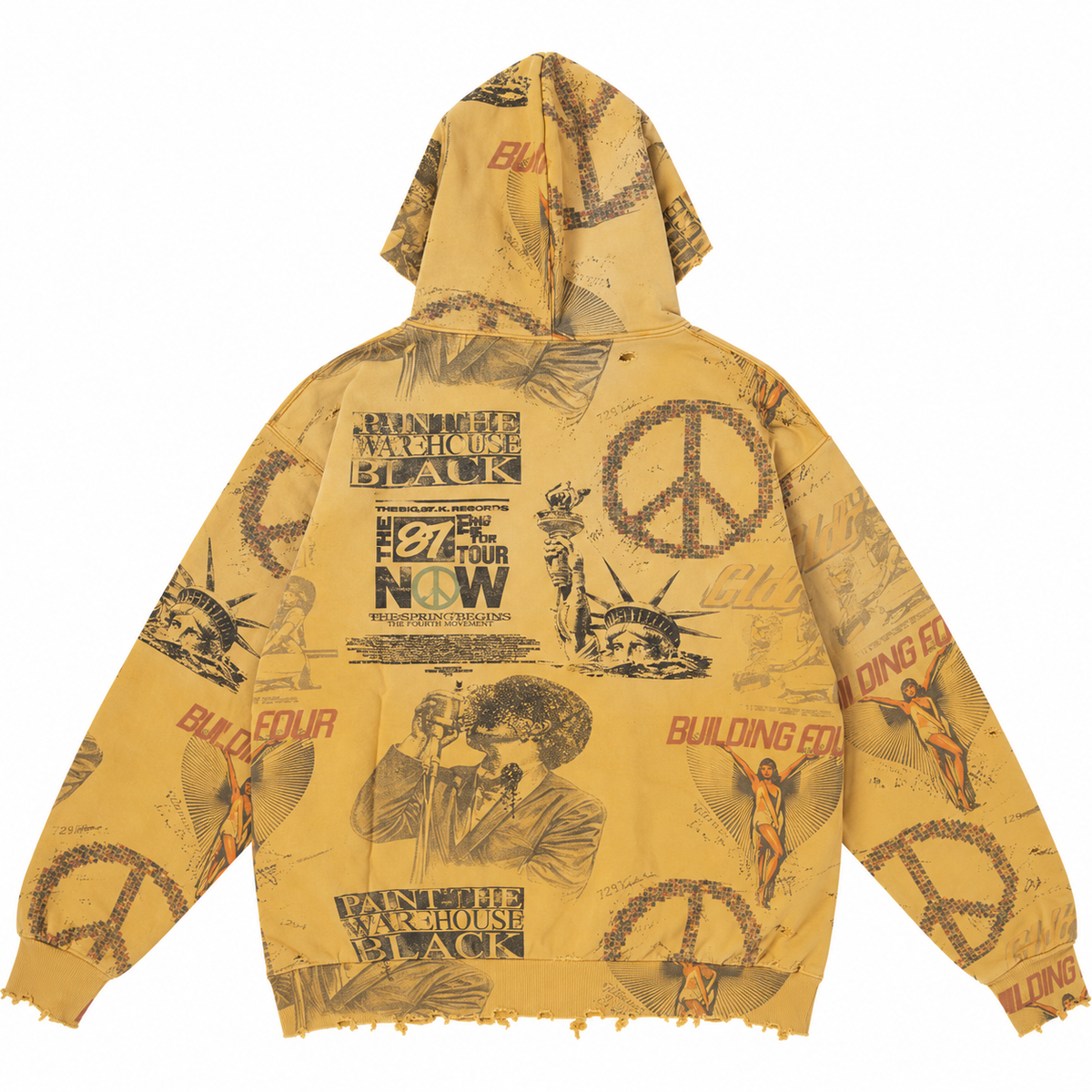 Huston Hoodie - Sauterne