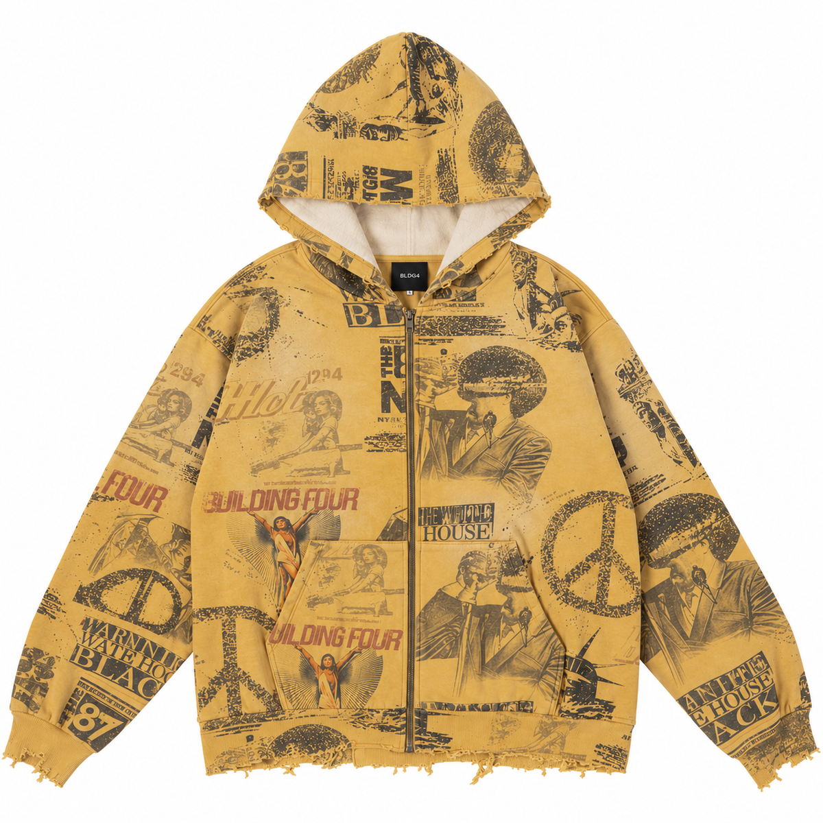 Huston Hoodie - Sauterne