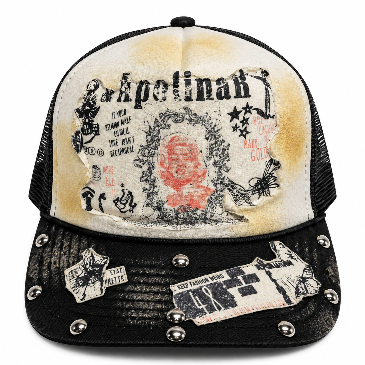 Monroe Trucker hat - Black