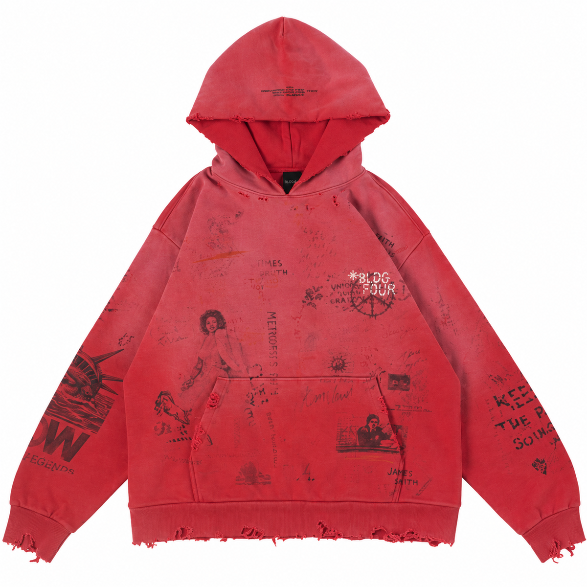 Tribeca Hoodie - Salsa