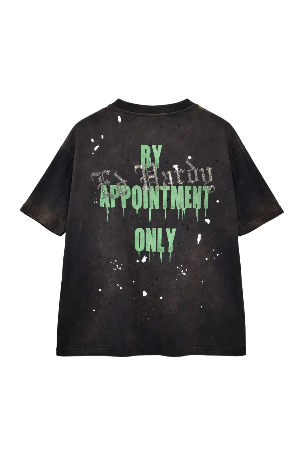 Black Rose Boxy T-Shirt - Sunfade Grey