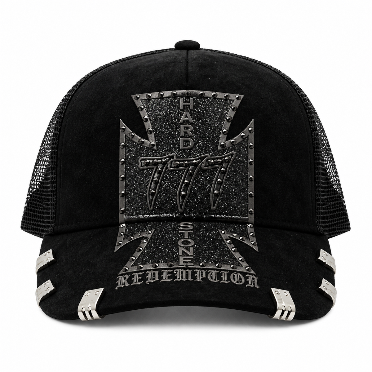 V4 Diamond 777 Trucker - Black/Black