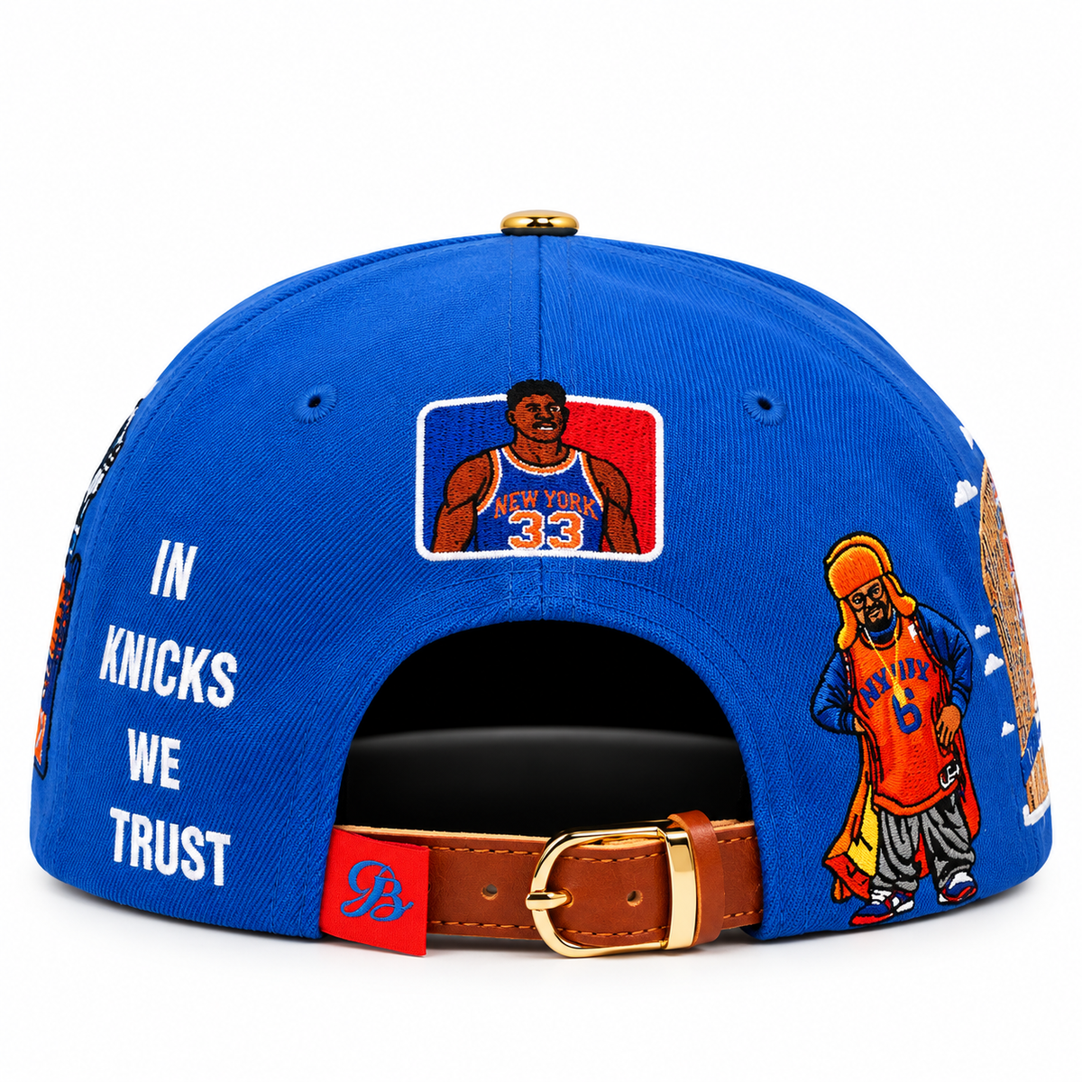 Let’s go NYK Strap Back - Royal/Orange