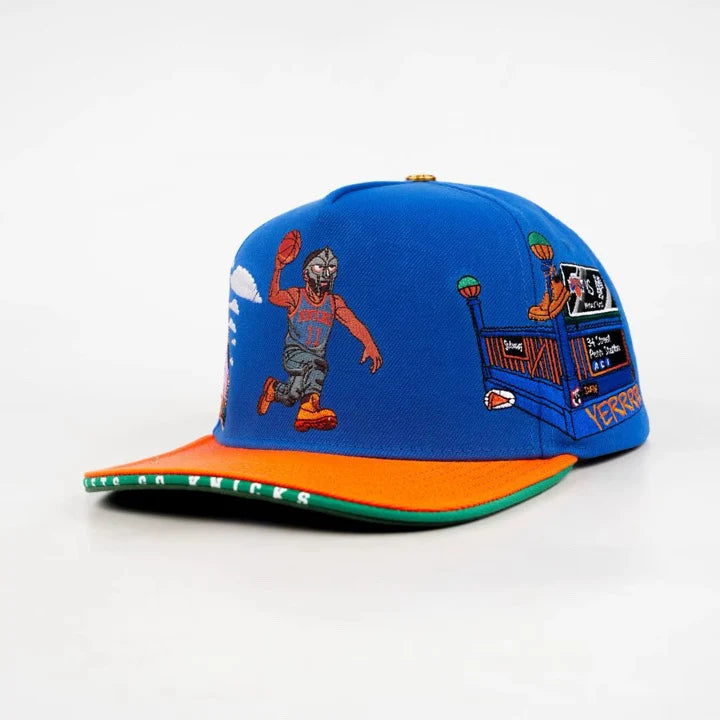 Let’s go NYK Strap Back - Royal/Orange