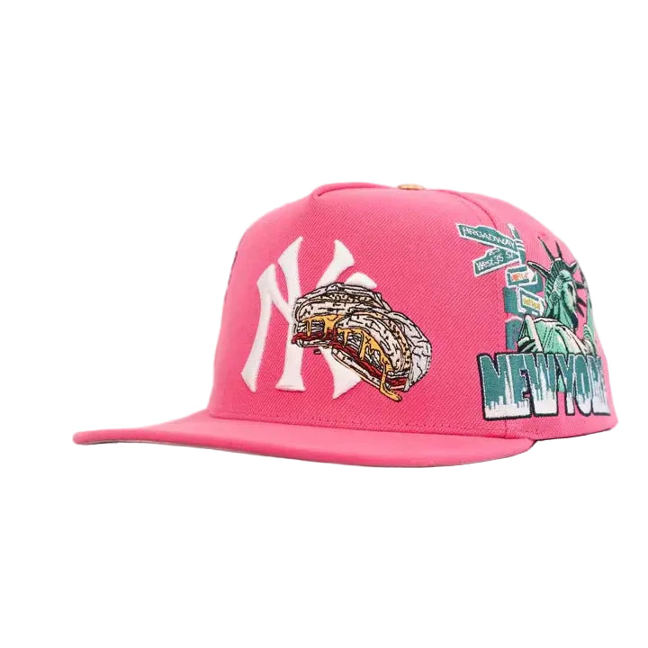 Bacon Egg and Cheese Strap Back - Cotton Candy