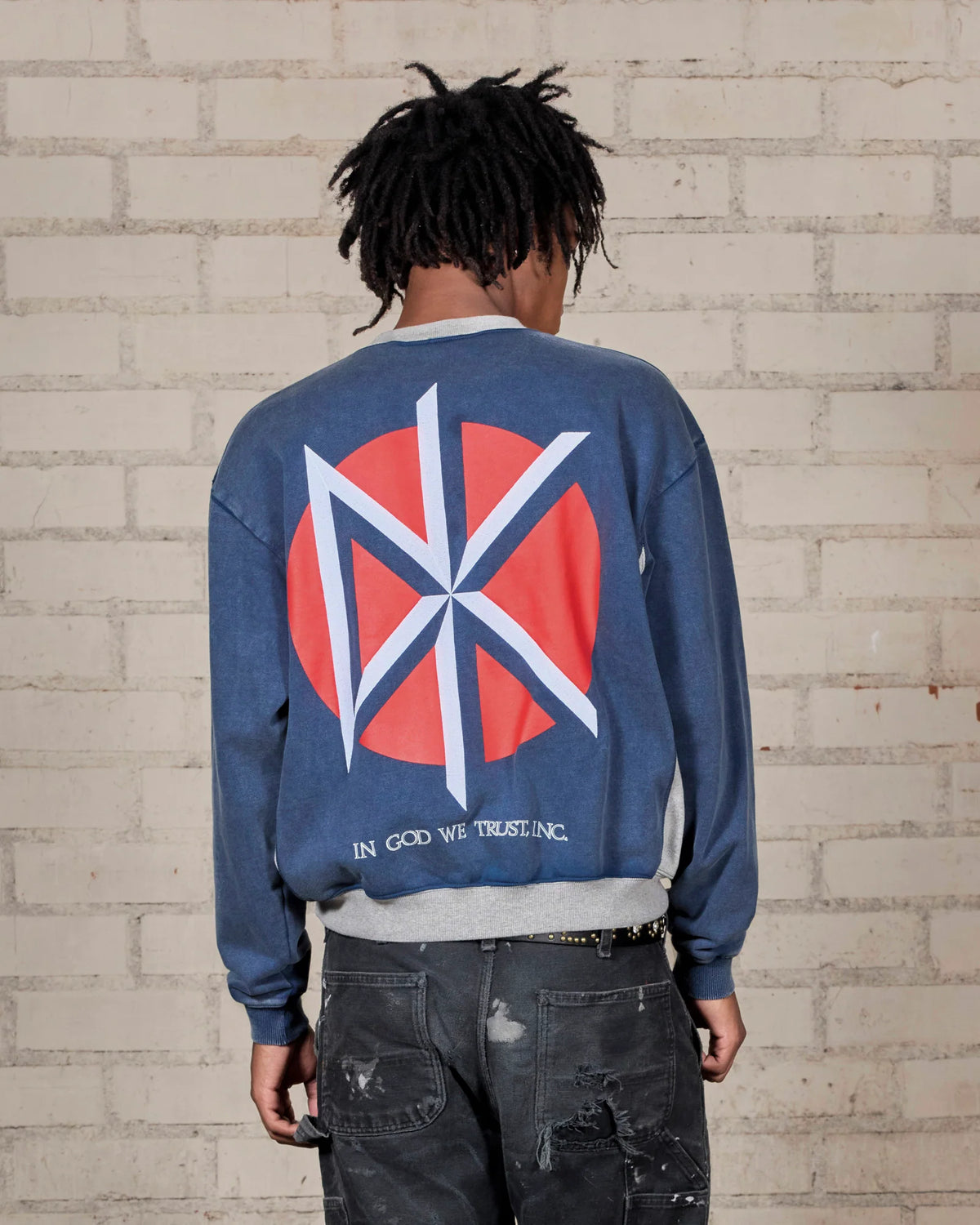 Deaf Club Crewneck - Navy