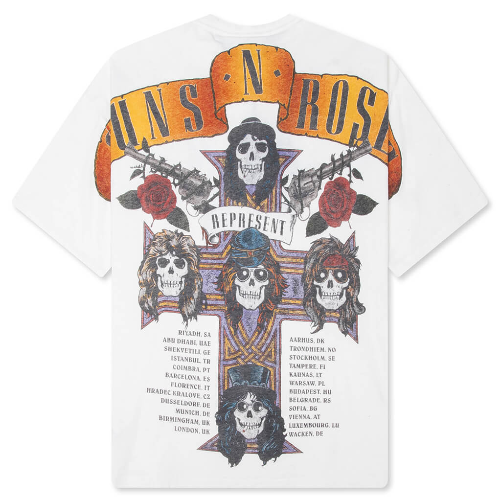 Guns N' Roses Tour T-Shirt - White
