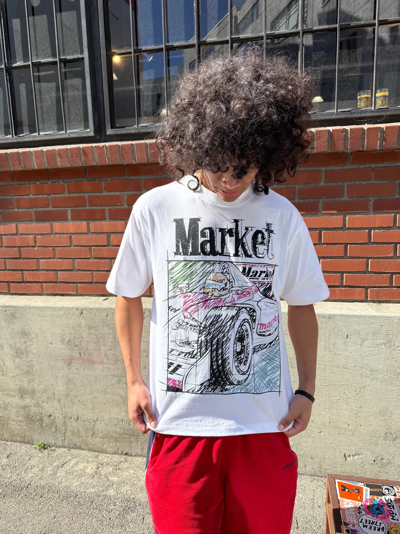 Scribble Formula T-Shirt - White