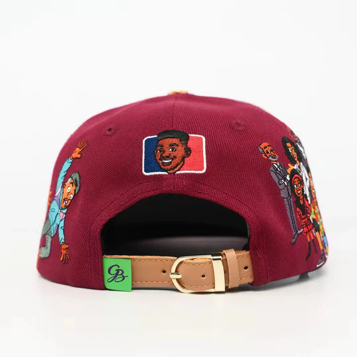 Bel-Air Strap Back - Burgundy