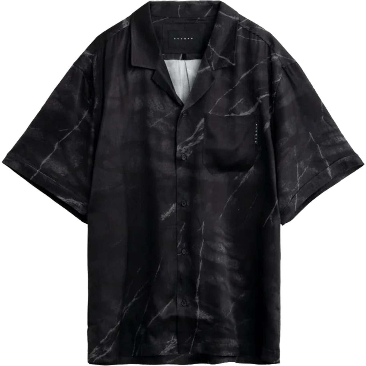 Marble Camp Shirt - Black