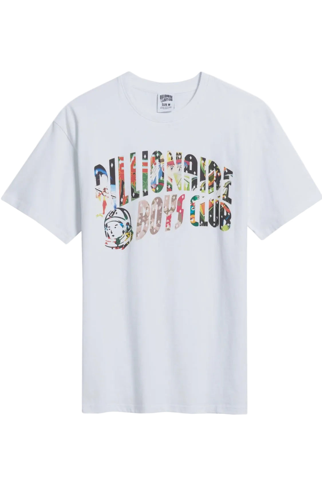Bb Curve Collage T-Shirt - White