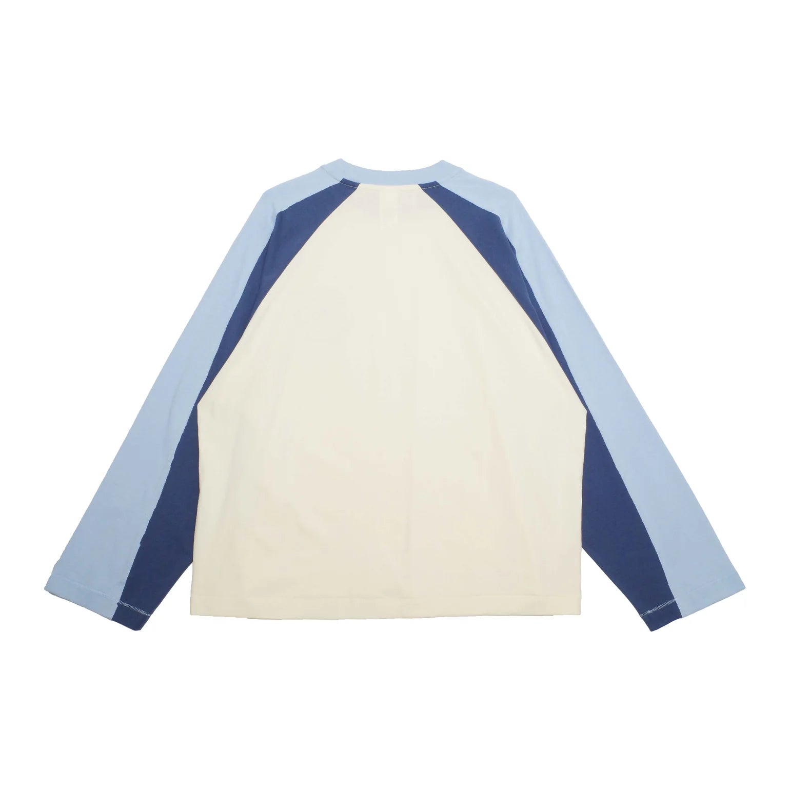 Double Layer Raglan Longsleeve - Birch Blue