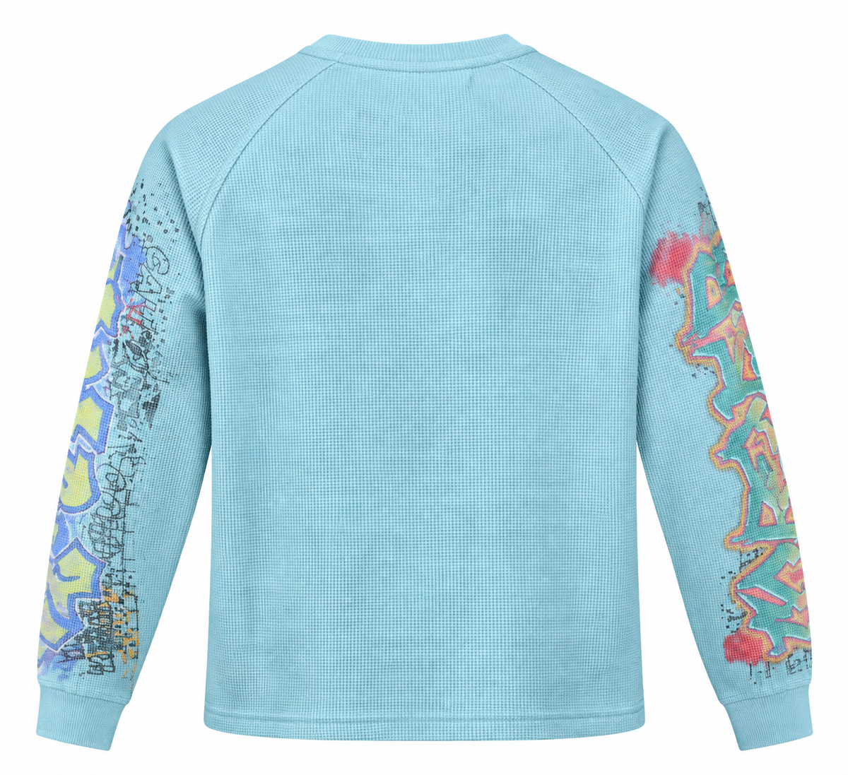 Art Long Sleeve Thermal - Baby Blue