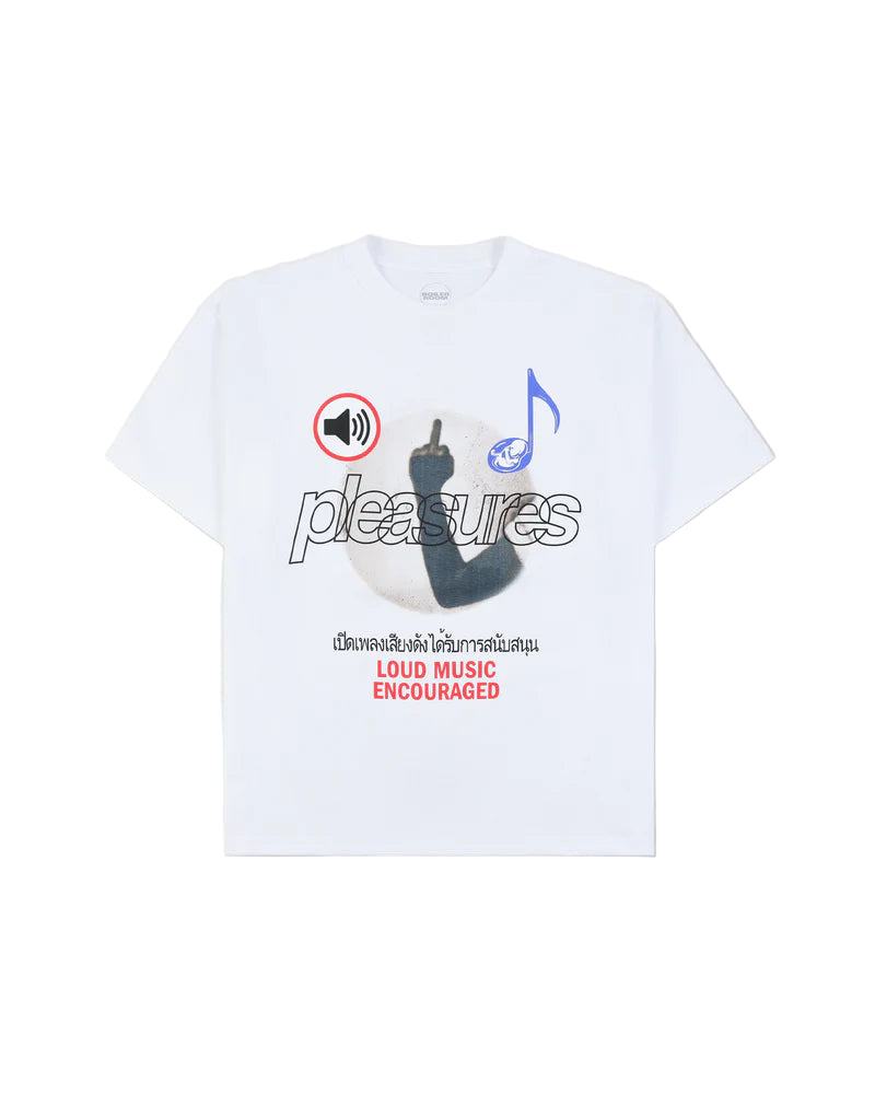 Loud Music T-Shirt - White
