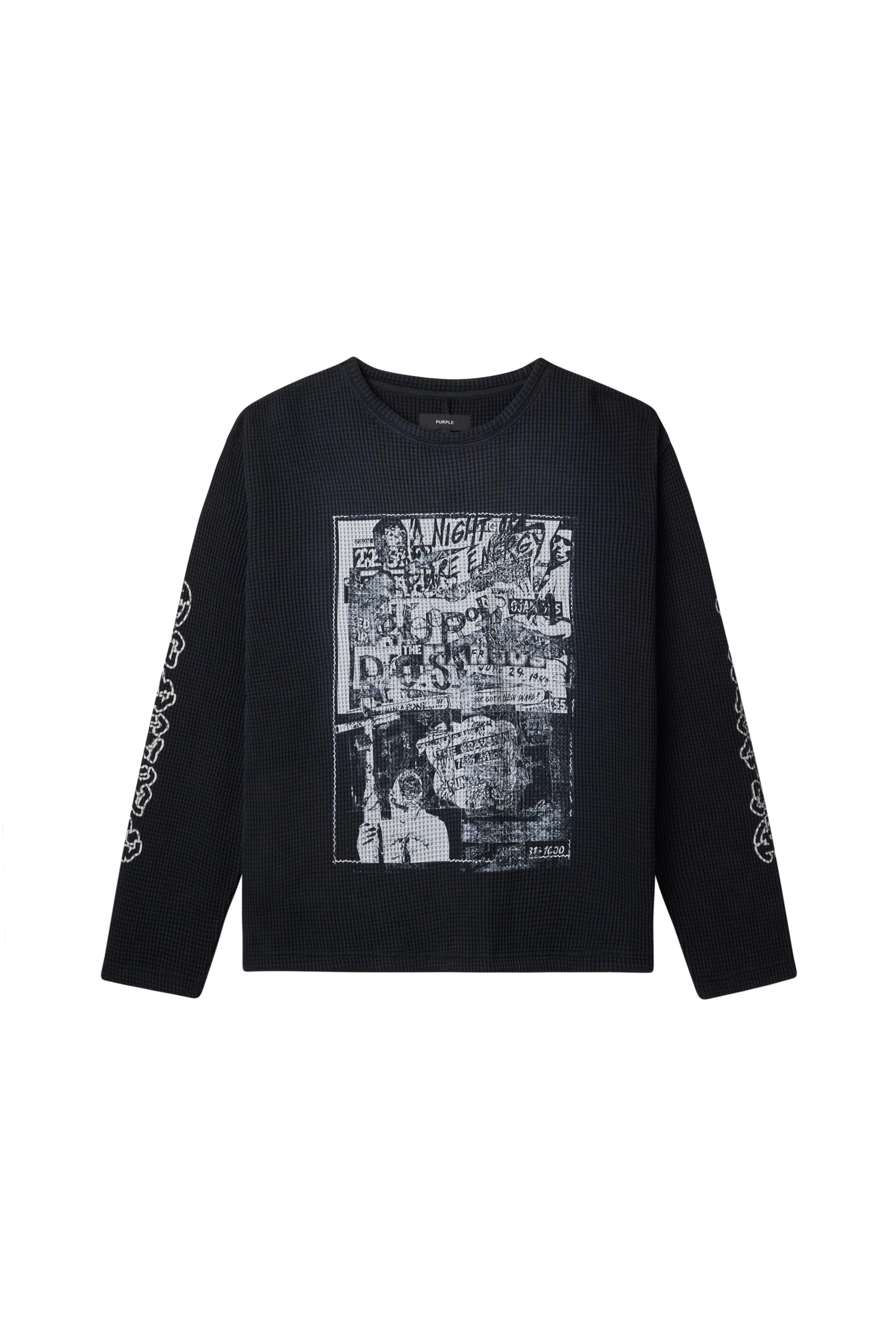New Wave Waffle Knit Shirt