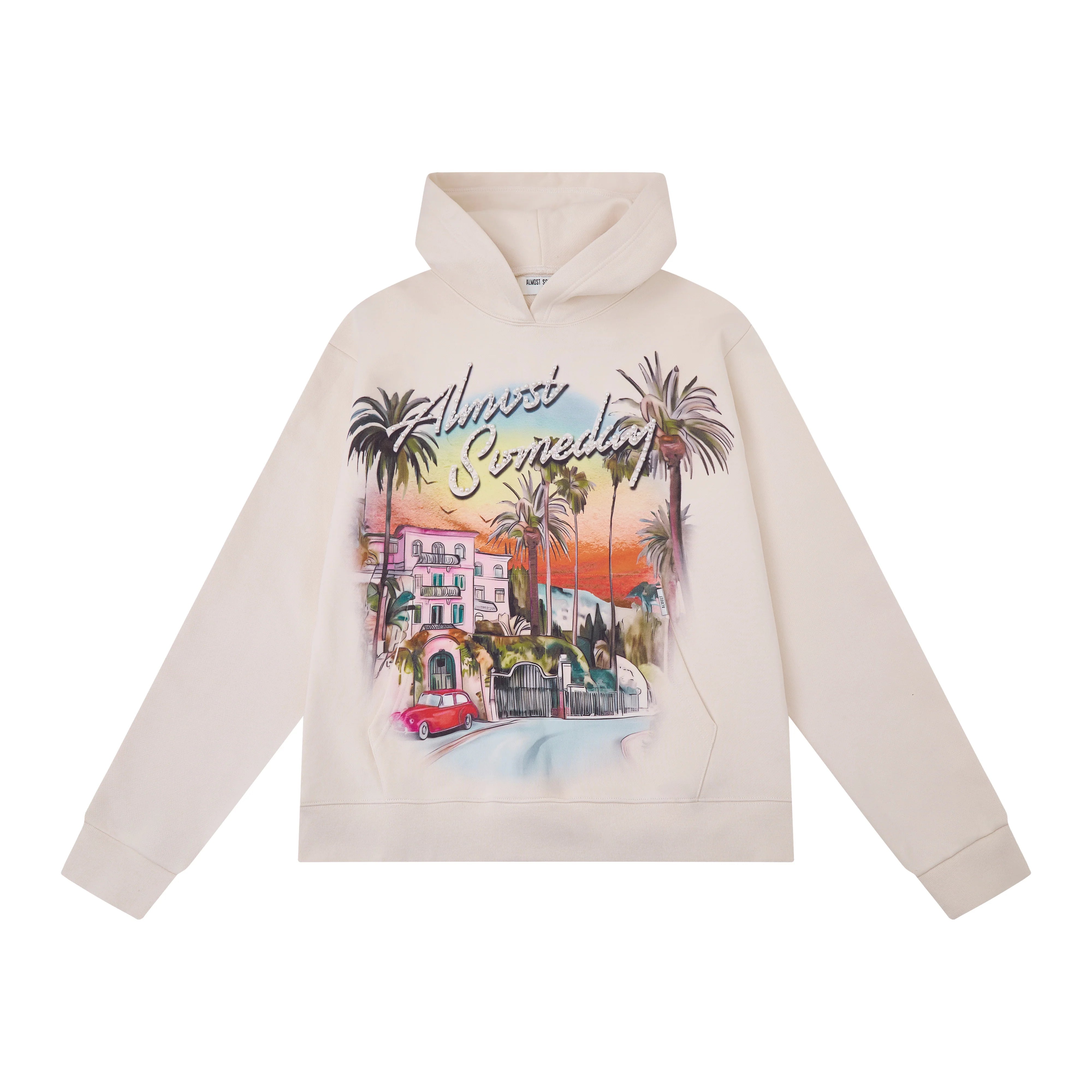 Hollywood Hoodie - Cream