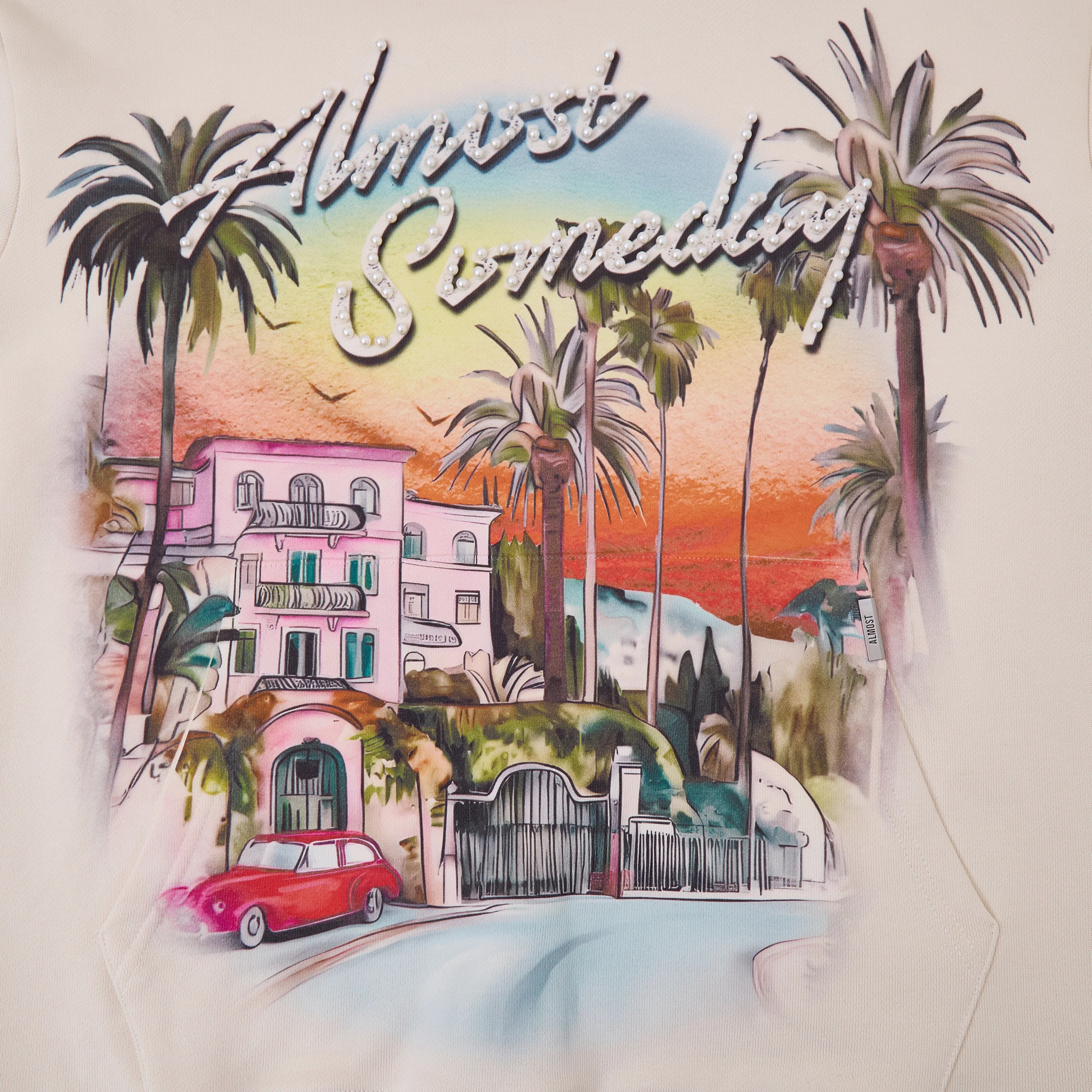 Hollywood Hoodie - Cream