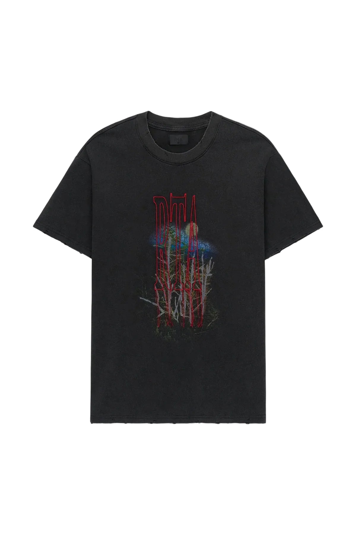 Colin Oversized Short Sleeve T-Shirt - Black Forest