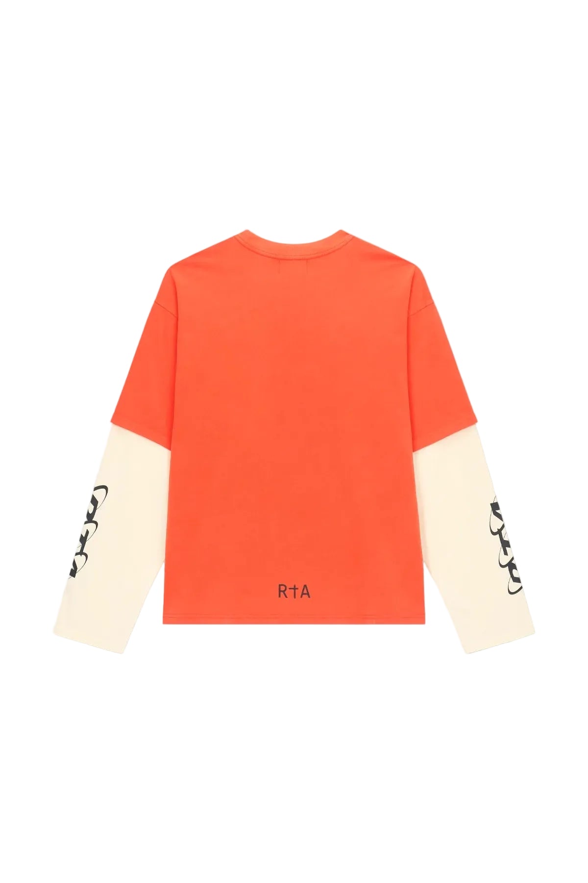 Loris Double Layered L/s Tee - Orange Planetary Rta