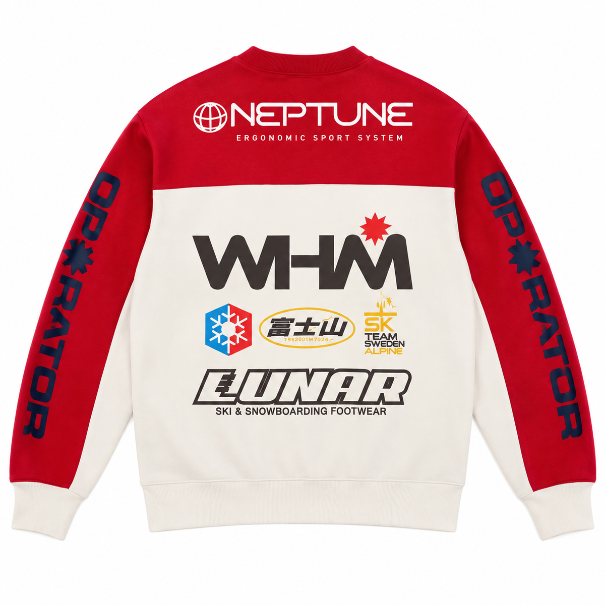 Patrol Sweatshirt - Whisper White